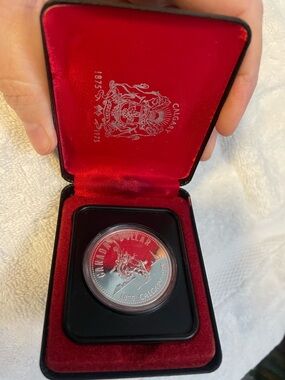 1975 Canadian Silver Dollar (Calgary centennial)